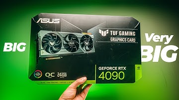 This is the NVIDIA ASUS TUF RTX 4090 [First Hands On & Overview]