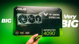 This is the NVIDIA ASUS TUF RTX 4090 [First Hands On & Overview]