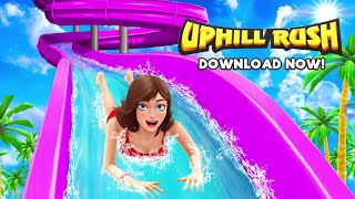 Uphill Rush Game | Best Water slide Game | water slide fun | Longest Water Slide screenshot 4