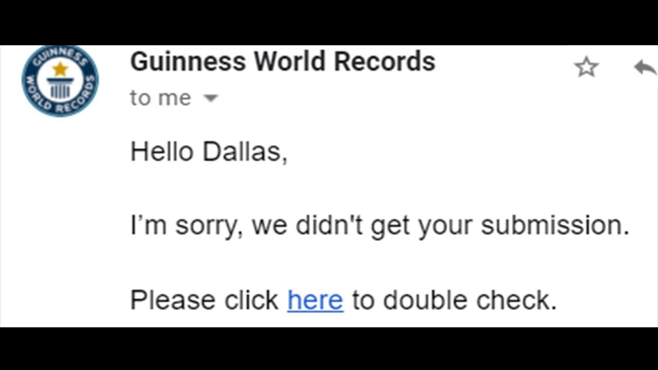 How did he put a different Guinness World Records link for a rickroll? : r/ rickroll