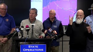 Georgia officials give update on winter storm preparations, urge drivers to stay off roads