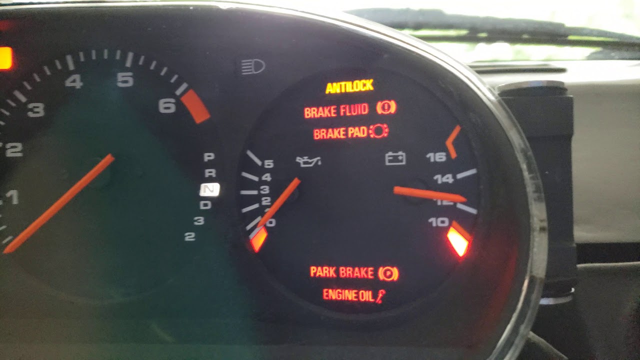 Porsche 928 Part 3 LEDs for gauges YouTube