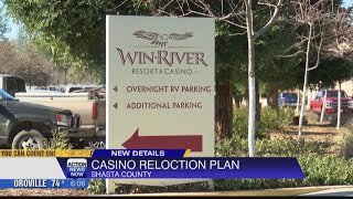 Redding Rancheria asking for support of the BOS to relocate the Win River Resort