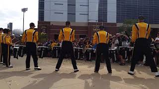 Iowa Hawkeye drum line