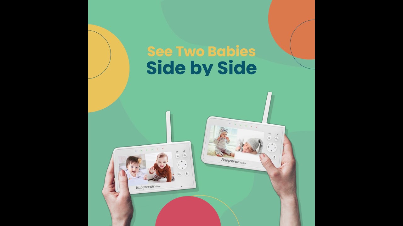 Split Screen Baby Monitor by Babysense
