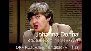 Johanna Dohnal's Sorgen bzgl. Gender Education Gap (2001) Geschlechtergerechtigkeit, Bildungschancen Johanna Dohnal's Sorgen bzgl. Gender Education Gap (2001) Geschlechtergerechtigkeit, Bildungschancen