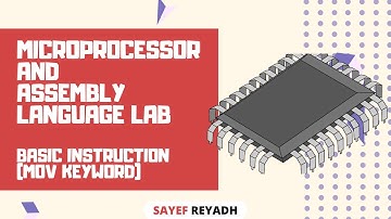 Assembly Language Tutorial Bangla EMU8086 - 3 - Basic Instruction (MOV Keyword) - বাংলা