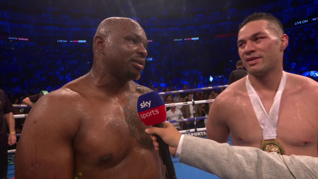 POST FIGHT Dillian Whyte defeats Joseph Parker in unanimous decision