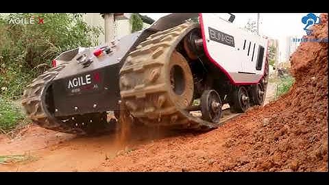 Bunker 1.0 : Bunker Crawler-type UGV  履帶式全能移動底盤 產品試範