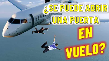 ¿Se cierran las puertas del avión durante el vuelo?