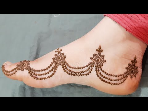 Download Eid 2019 Special Feet Mehndi Design Beutiful Feet