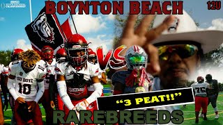 BEST 12U TEAM IN THE COUNTRY UPSET?? 12U YNC CHAMPIONSHIP!! BOYNTON BEACH VS. RAREBREEDS!!