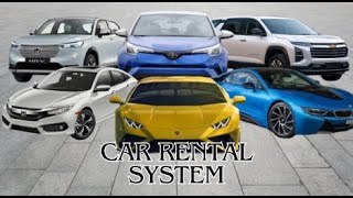 Car Rental Management System-Java GUI (Advance)