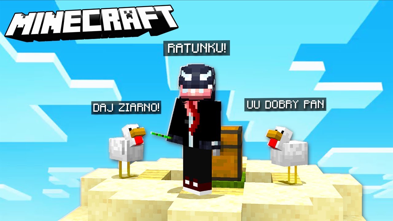 MINECRAFT, ale TO NAJTRUDNIEJSZY CHALLENGE Z KURCZAKAMI! *serio*