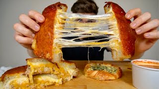 Eating the BEST GRILLED CHEESE Mukbang + some Pastries