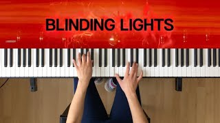 The Weeknd - Blinding Lights (Piano Cover) видео