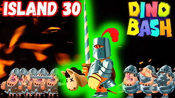 🔴 🏝️Island 30 All Levels - Dino Bash Travel Thru Time Gameplay - (IOS, Android)
