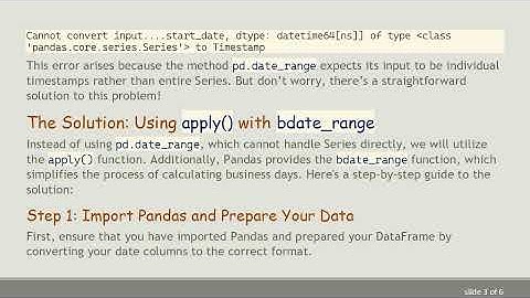 Calculating Business Days Between Two Dates in Pandas