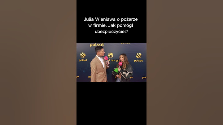 Julia Wieniawa o pożarze. Jak jej pomógł ubezpieczyciel?