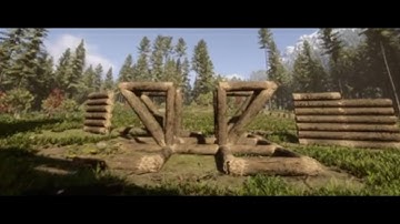 How to Build a 45 Degree Overhang! - Sons of the Forest