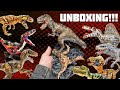 Unboxing the largest box of custom jurassic world  jurassic park figures in my channels history