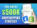 Course 500k in 90 days dropshipping strategy  meta ads