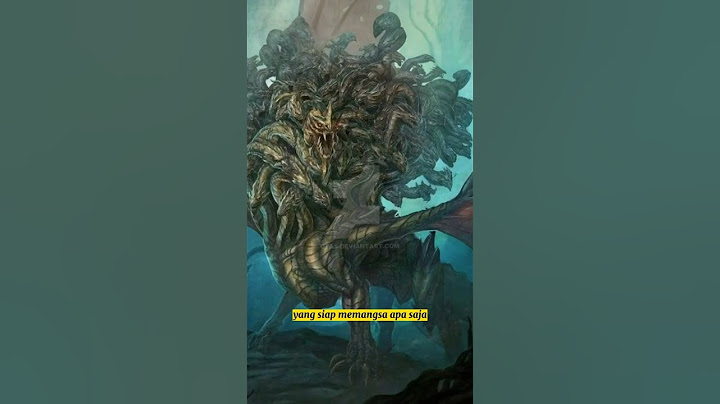 TYPHON!!! AYAH DARI SEGALA IBLIS NERAKA #monster #iblis #mitos #demon #evil #raksasa #giant