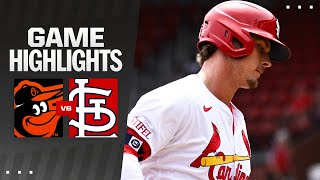 Orioles vs. Cardinals Game Highlights (5\/21\/24) | MLB Highlights