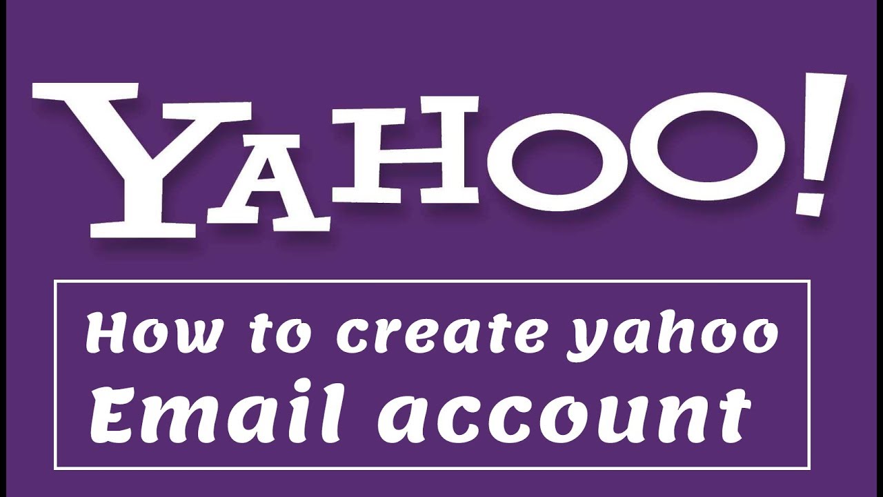 How To Create Yahoo Email Account 2018 YouTube