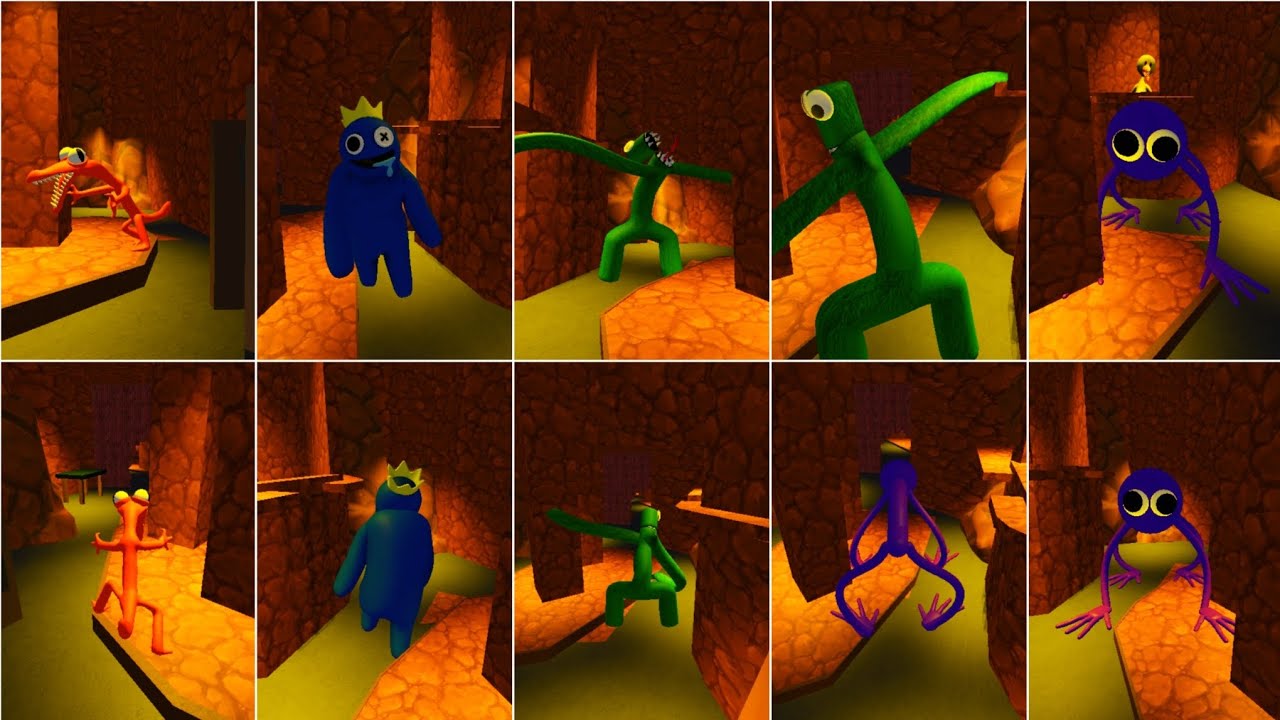 MOST REALISTIC JUMPSCARES! Rainbow Friends Ch. 1 vs RP vs Survivor Gameplay