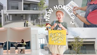 ตรวจบ้านหลังใหม่ 🏠 4รอบ รับกุญแจ สำเนาทะเบียนบ้าน | NEW HOME EP.2