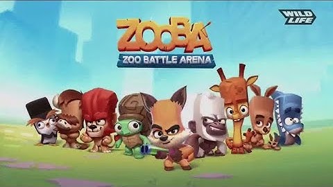 ZOOBA : FREE FOR ALL ZOO COMBAT BATTLE ROYALE GAMES - GAMEPLAY WALKTHROUGH - PART 1