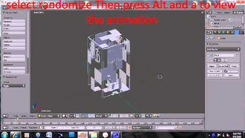 Blender build modfier