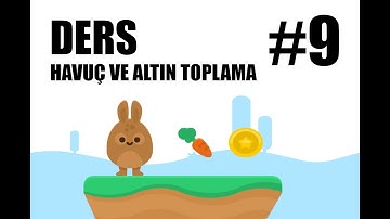 Unity 5 - 2D Platform Dersleri - Ders  9 - Havuç ve Altın Toplama