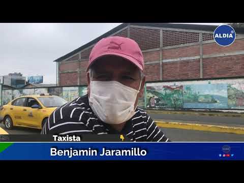 El taxista Benjamín Jaramillo ve "bastante dura" la situación del gremio post-pandemia