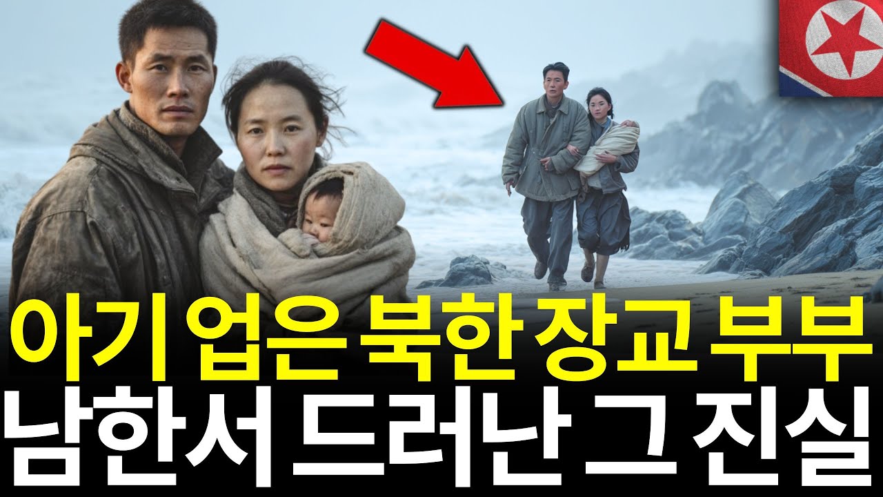 북한 장교 부부, 아기 업고 해안 따라 14km 걸어 탈북… 남한서 밝혀진 진실