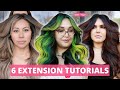 🤯INSANE Hair Extension Transformations | Watch My Favorite Weft Installs!