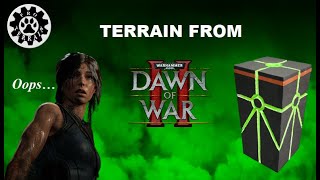 Terrain from DoW2 I Necrons №1 I Террейн Некроны