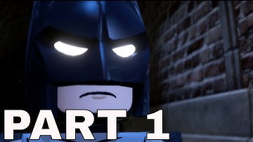 LEGO BATMAN 3 BEYOND GOTHAM Gameplay Playthrough Part 1 - PURSUERS IN THE SEWERS
