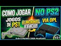 COMO JOGAR PS1 NO PS2 VIA OPL PELO PENDRIVE/HD TUTORIAL FÁCIL E RÁPIDO 