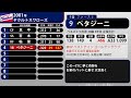 再 2001年 ヤクルトスワローズ 1 9 α