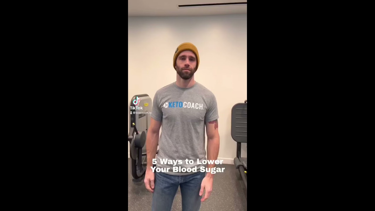 5 WAYS TO LOWER YOUR BLOOD SUGAR