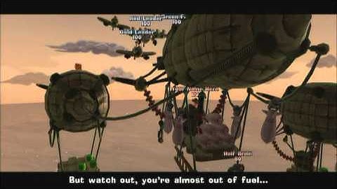 Worms LP mission 29 & 30 Space and blimps