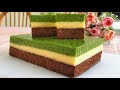 Cake Puding Lumut Mentega yang Lembut dan Enak Banget