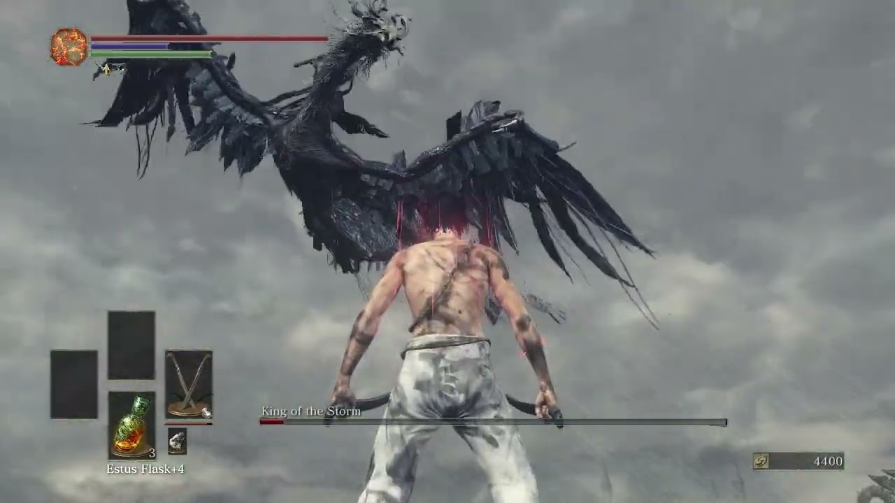 Ashen One vs Nameless King No Hit.