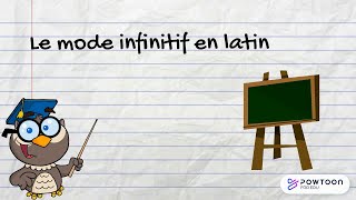 Le mode infinitif en latin