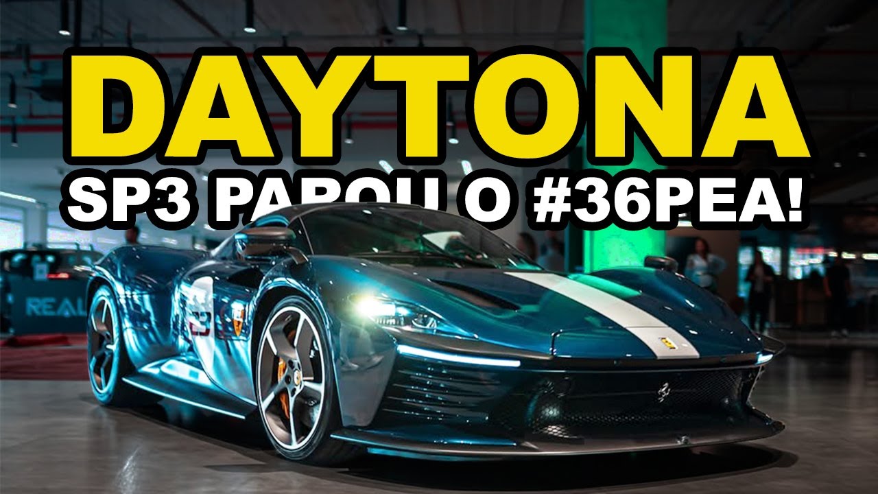 FERRARI SP3 STOPPED the BIGGEST SPORTS CAR MEET of 2025! #36PEA
