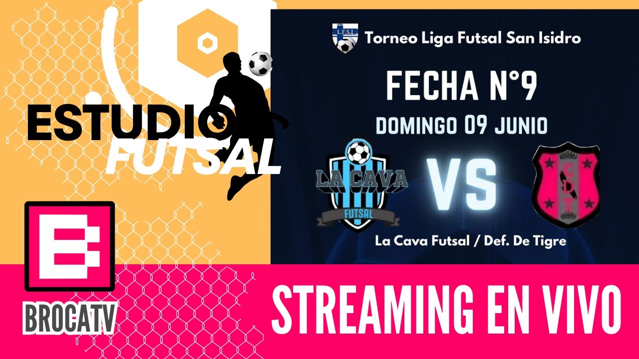 Streaming live Brocatv - La Cava Futsal VS Def. de Tigre - YouTube