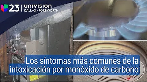 ¿Cuáles son dos signos de intoxicación por monóxido de carbono?