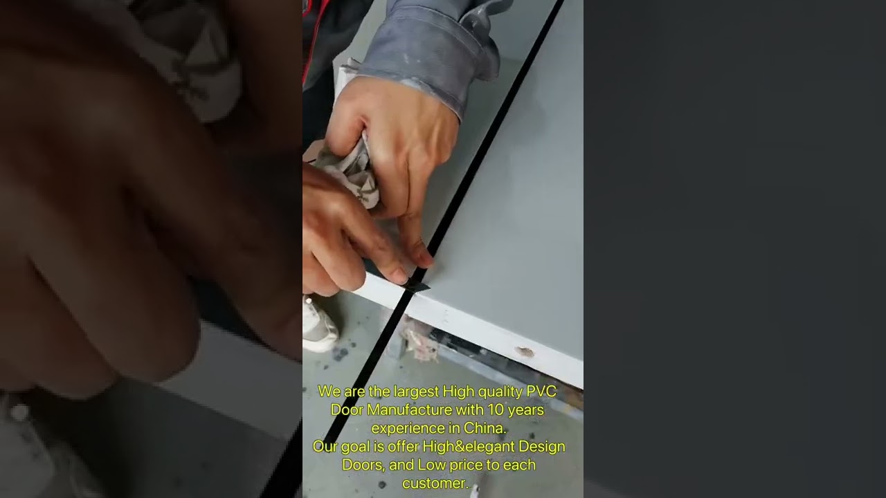 New Natural Teak Veneer Faced Door Panel HDF Molded WPC Door Skin